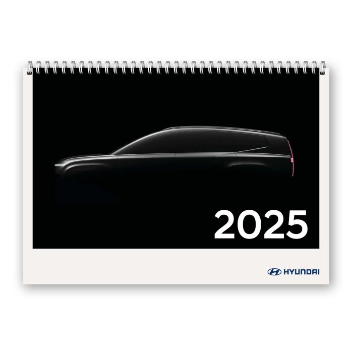 Hyundai Monatswandkalender 2025
